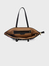 Caprese Shanaya Tote Large Printed Womens Office Handbag Black