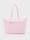 Caprese Shanaya Tote Large Printed Womens Office Handbag Pink