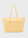 Caprese Shanaya Tote Large Printed Womens Office Handbag Yellow