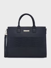 Caprese Shawn Medium Black Tote Bag
