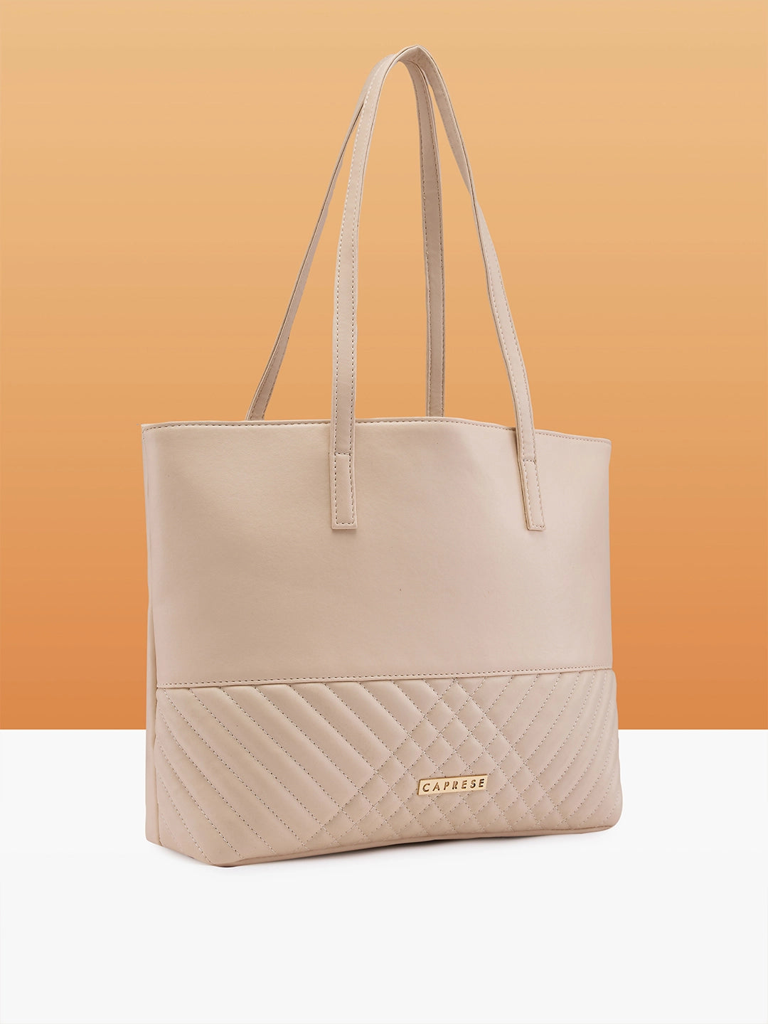Buy Caprese Serene Medium Off White Tote Bag Caprese Bags