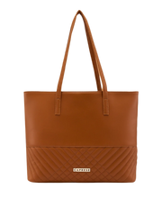 Caprese Serene Medium Tan Tote Bag