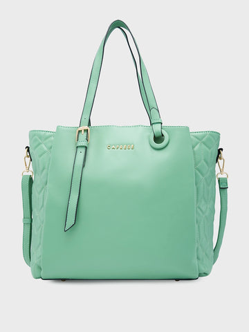 Caprese Sabrina Large Mint Tote Bag