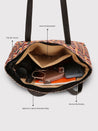 Caprese Susan Tote Large Womens Handbag Orange