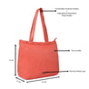 Caprese Symona Tote Large Coral