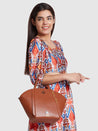 Caprese Disney Inspired Printed Mickey Mouse Collection Tote Large Handbag Tan