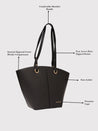 Caprese Tasha Tote Large Black