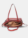 Caprese Tasha Tote Medium Maroon
