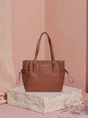 Caprese Tasha Tote Medium Tan