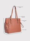 Caprese Tasha Tote Medium Tan