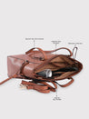 Caprese Tasha Tote Medium Tan