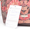 Caprese Tresna Embroidery Tote Handbag Brown