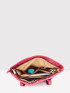 Caprese Tresna Embroidery Tote Handbag Maroon