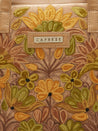 Caprese Tresna Embroidery Laptop Tote Handbag Fawn
