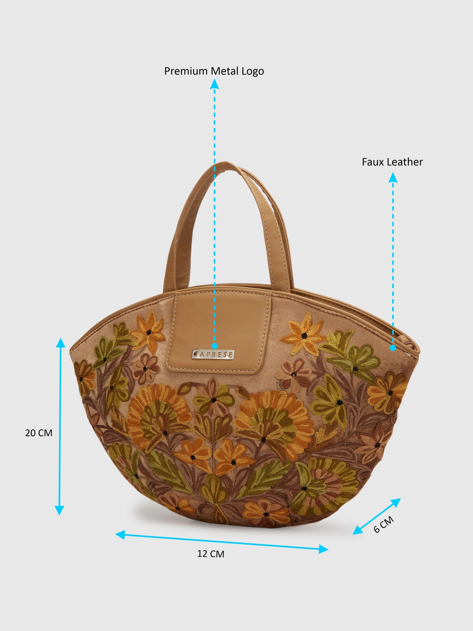 Caprese bags logo sales