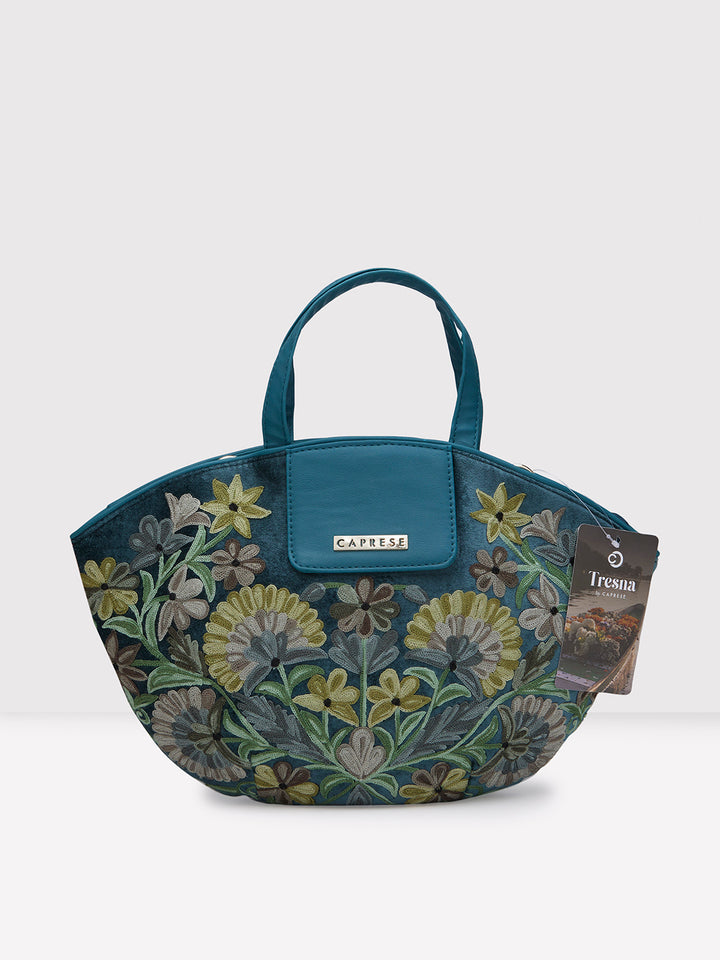Buy Caprese Tresna Embroidery Tote Handbag Maroon Rs.1749 Caprese Bags