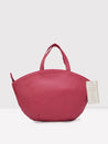 Caprese Tresna Embroidery Tote Handbag Maroon
