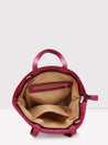 Caprese Tresna Embroidery Tote Handbag Maroon
