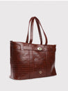 Caprese Treza Laptop Tote Large Tan