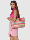 Caprese Vandee Tote Medium Pink