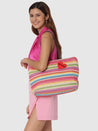 Caprese Vandee Tote Medium Pink