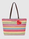 Caprese Vandee Tote Medium Pink