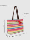 Caprese Vandee Tote Medium Pink