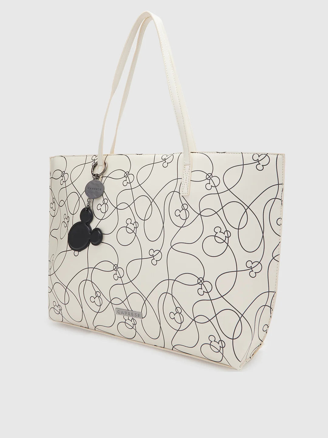 Caprese Disney Inspired Printed Mickey Mouse Collection Tote Large Handbag