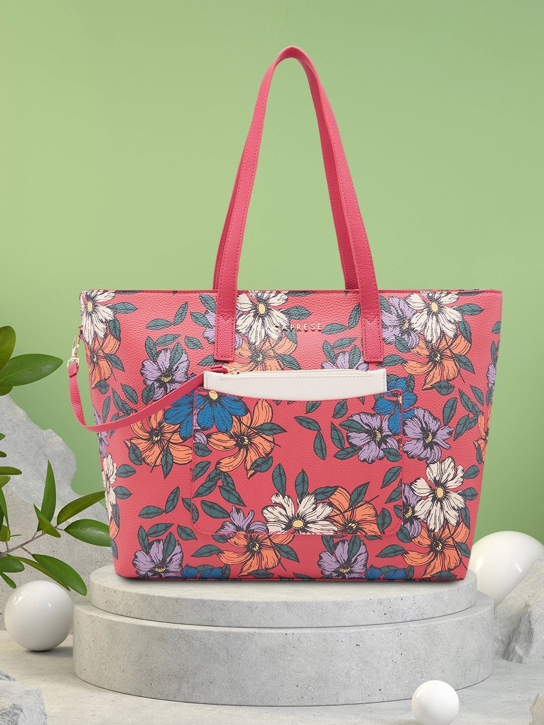 Caprese Vanessa Tote Large Fuchsia