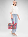Caprese Vanessa Tote Large Fuchsia