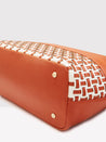 Caprese Zeta Laptop Tote Large Tan