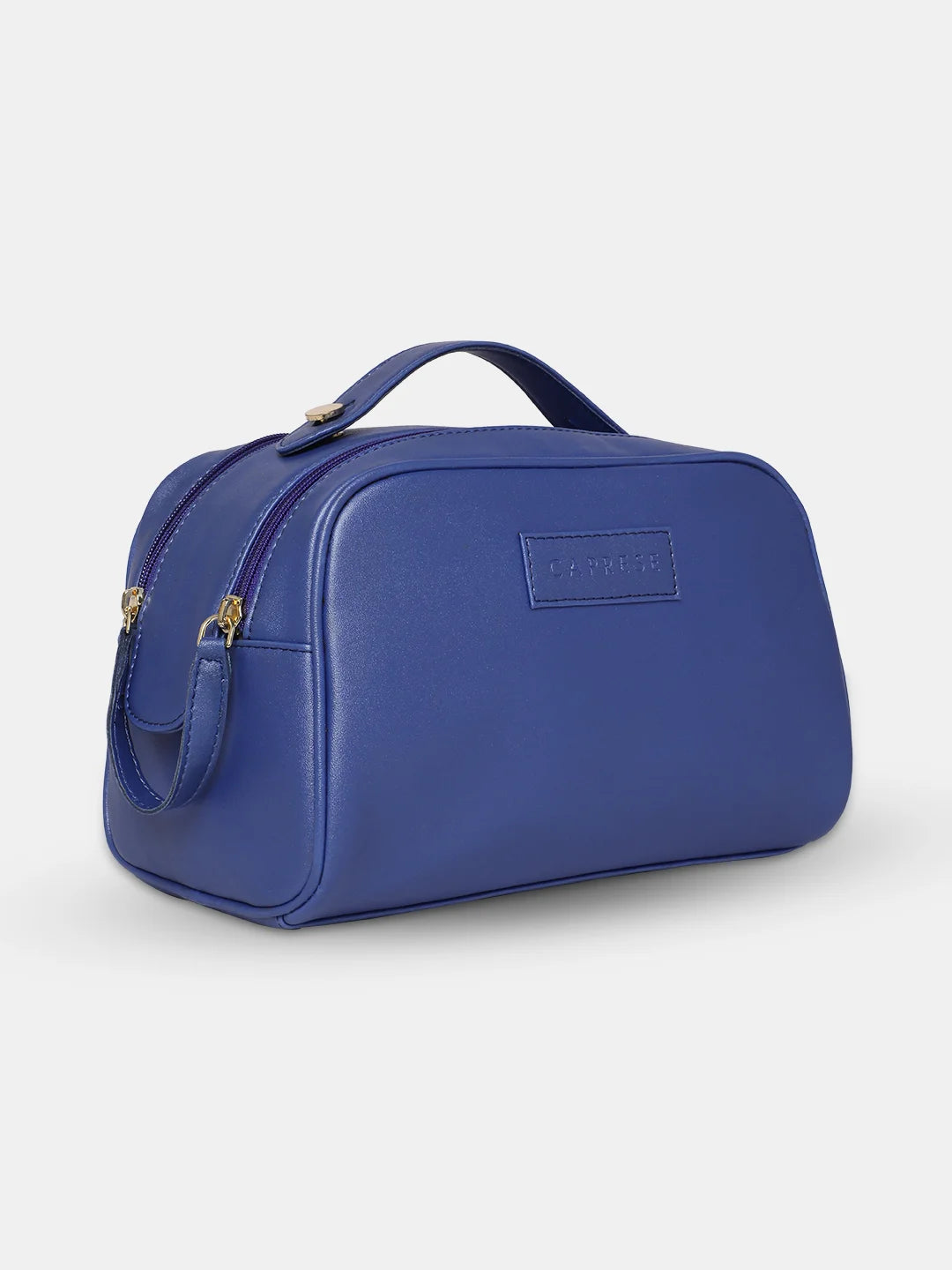 Buy Caprese Olivia Vanity Case Large Blue Rs 1499 Caprese Bags