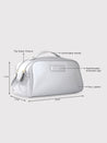 Caprese Olivia Vanity Case Large Silver