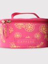 Caprese Teresa Vanity Case Small Fuchsia
