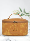Caprese Teresa Vanity Case Small Mustard