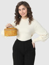 Caprese Teresa Vanity Case Small Mustard
