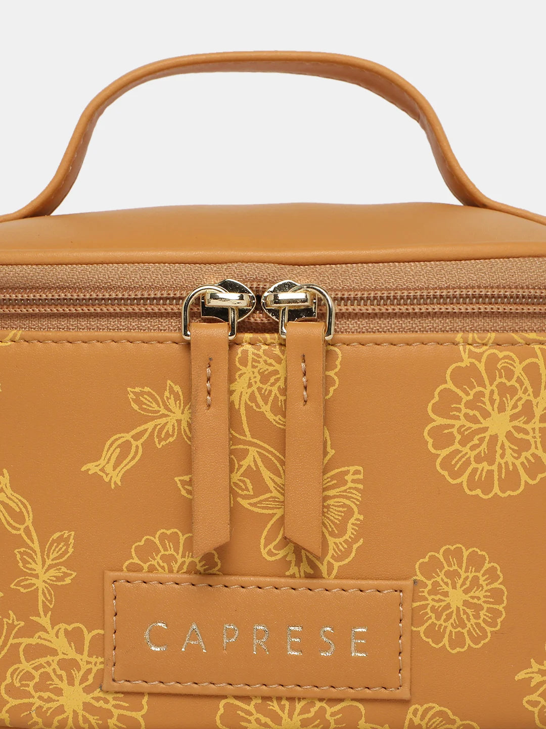 Buy Caprese Teresa Vanity Case Small Mustard Rs.909 Caprese Bags