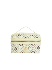 Caprese Florida Small Beige Vanity Bag