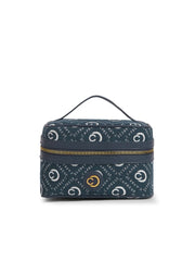 Caprese Florida Small Navy Vanity Bag