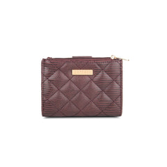Caprese Athena Small Plum Fold Wallet