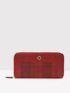 Caprese Avery Zip Around Wallet Large Bordeaux