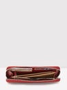 Caprese Avery Zip Around Wallet Large Bordeaux