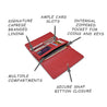 Caprese Brandi Wallet Medium Red