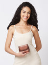 Caprese Cleo Wallet Small Brown