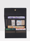 Caprese Dorrita Flapover Wallet Medium Black