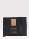 Caprese Dorrita Flapover Wallet Medium Black