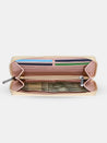 Caprese Dorrita Zip Around Wallet Medium Beige