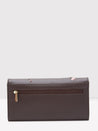 Caprese Dara Flap Wallet Medium Brown