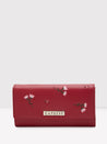 Caprese Dara Flap Wallet Medium Maroon
