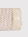 Caprese Emma Wallet Small Zip Around Beige